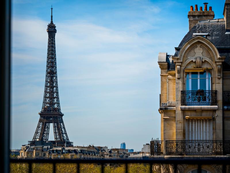 Hotel Duquesne Eiffel – Room 55 with Eiffel Tower View